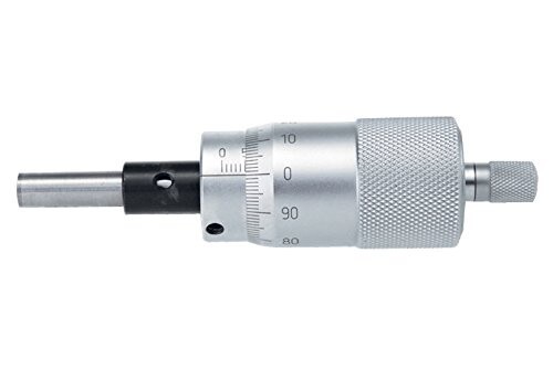 新潟精機 SK マイクロメーターヘッド ストレートステム 0-25mm 1004