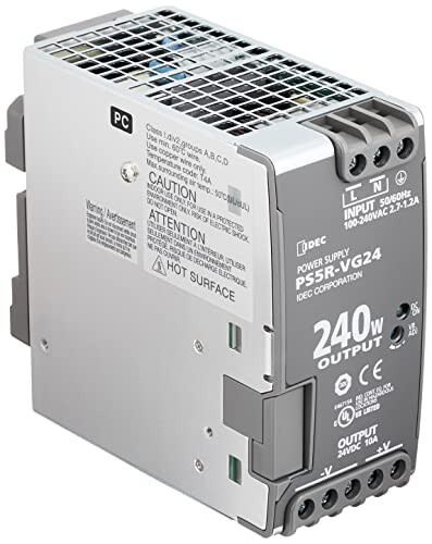 IDEC PS5R-VG24 スイッチングパワーサプライ DINレール取付 240W・24V