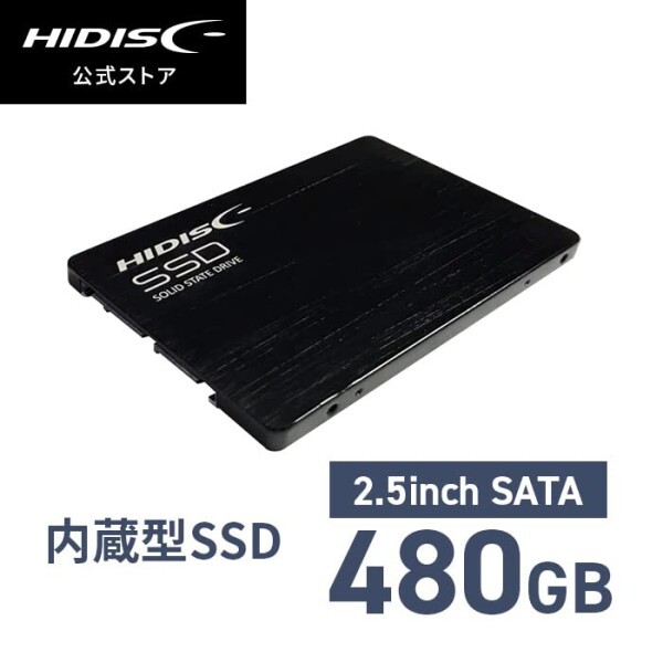 【SSD 480GB】 HIDISC HDSSD480GJP3PC/タブレット