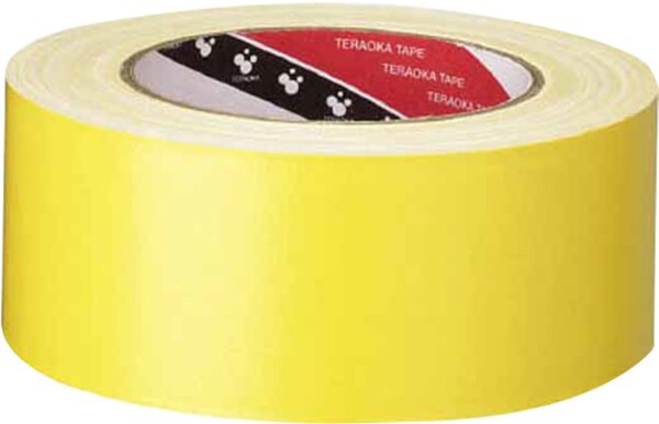 寺岡製作所 TERAOKA カラーオリーブテープ NO.145 黄 50mmX25M