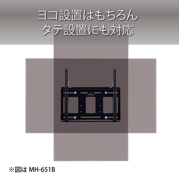 ハヤミ工産 テレビ壁掛金具 100v型まで対応 VESA規格対応 角度固定