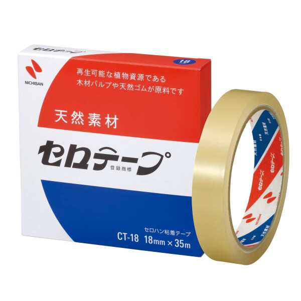 ニチバン セロテープ 大巻 箱入り 18mm×35m CT-18