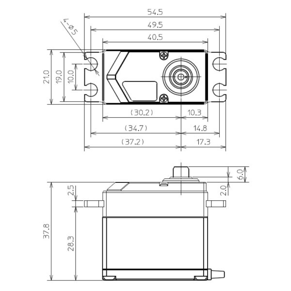 双葉電子工業(Futaba Denshi) SERVO HPS-CB701 00107283-3の通販はau