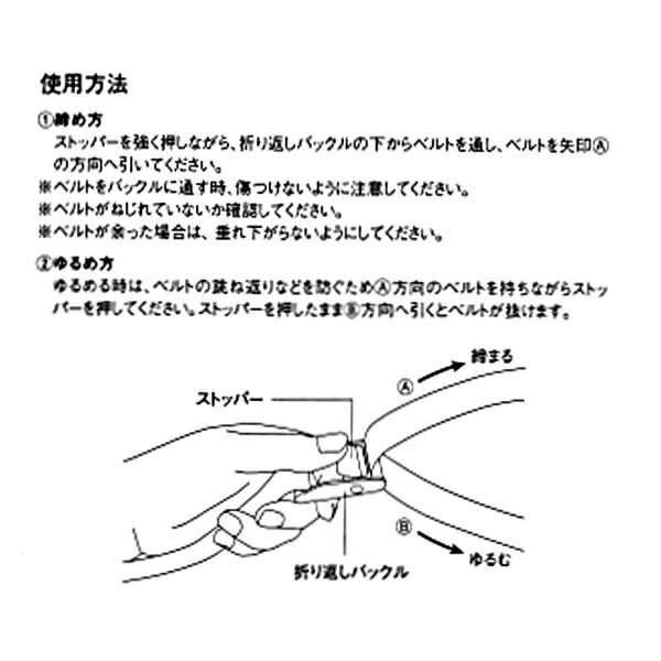 ウィザ(WIZ'A) アークランズ 荷締めベルト 幅25mm×長さ1m 2個入り WZND