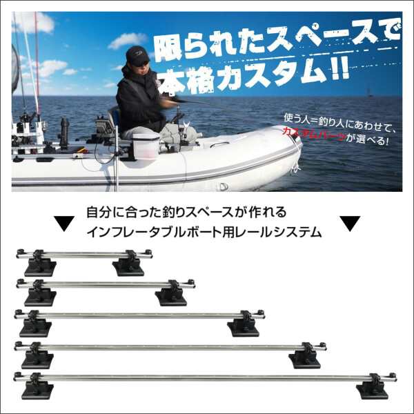 BMO JAPAN(ビーエムオージャパン) IFボート用レールセット(800mm