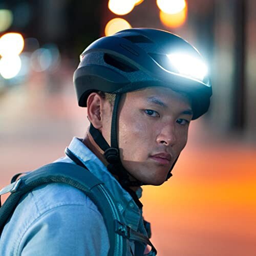 LUMOS Ultra 自転車 ヘルメット LED ライト ウインカー MIPS 54-61 cm