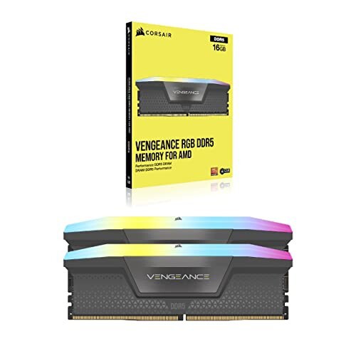 CORSAIR DDR5-5600MHz デスクトップPC用メモリ VENGEANCE RGB DDR5 ...