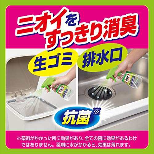 消臭力 生ゴミ用 スプレー 消臭剤 ゴミ箱 シトラスミントの香り 200ml