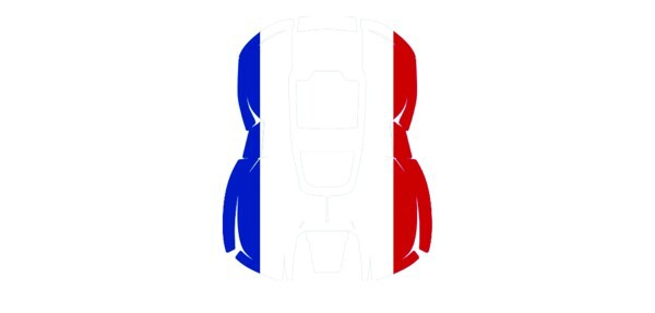 ハスクバーナ ロボット芝刈機デカールキット FR-FLAG フランス国旗