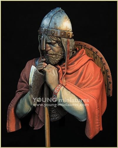 ヤングミニチュア 1/10 11世紀 ノルマン軍の戦士 ヘイスティングズの