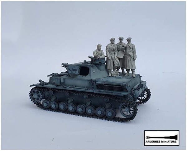 アルデンヌミニチュア 1/35 第2次世界大戦 ドイツ軍 大戦初期の戦車兵 