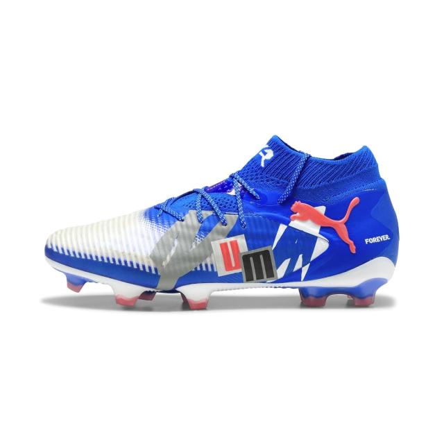 プーマ サッカー スパイク K) フューチャー 8 アルティメット FOREVER FG 10842001 PUMA WHITE-ULTRA BLUE-FEATHE 送料無料_2