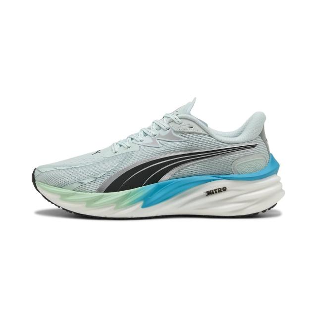 プーマ ランニング メンズランニングシューズ ヴェロシティ ニトロ 4 AP 31263505 メンズ SEA GLASS-SPEED BLUE 送料無料_2