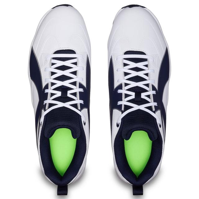 アンダーアーマー 野球 樹脂底スパイク UA Leadoff Icon Low RM 6010138 100 メンズ White / Midnight Navy / Midnight Navy 送料無料