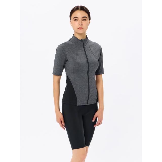 スピード スイミング レディースフィットネス S/S WAVY SEPA SFW32565 KX レディース KX 送料無料_2