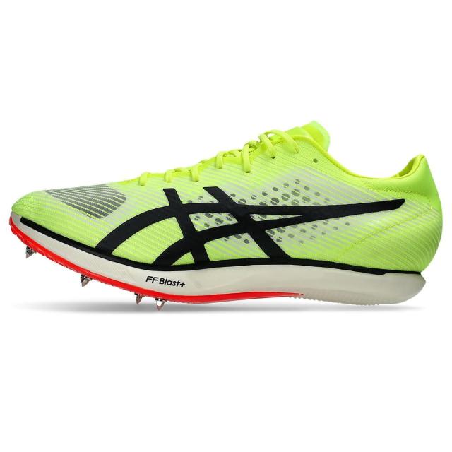 アシックス ランニング スパイク COSMORACER MD 3 1093A221.750 SAFETY YELLOW/BLACK 送料無料_3