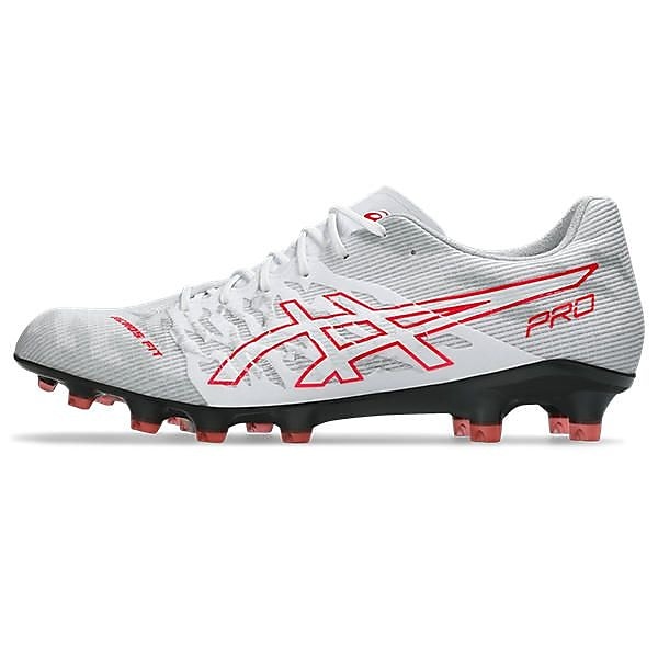 アシックス サッカー スパイク DS LIGHT ACROS PRO 3 1101A071.104 メンズ WHITE/FLASH RED 送料無料_3