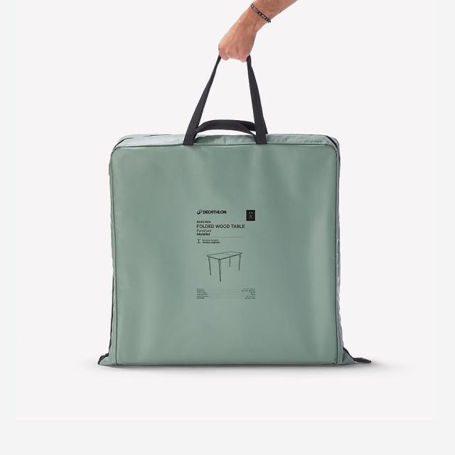 ケシュア キャンプ用品 ファミリーテーブル 折りたたみ木製テーブルBEG 8901542 BEG 送料無料