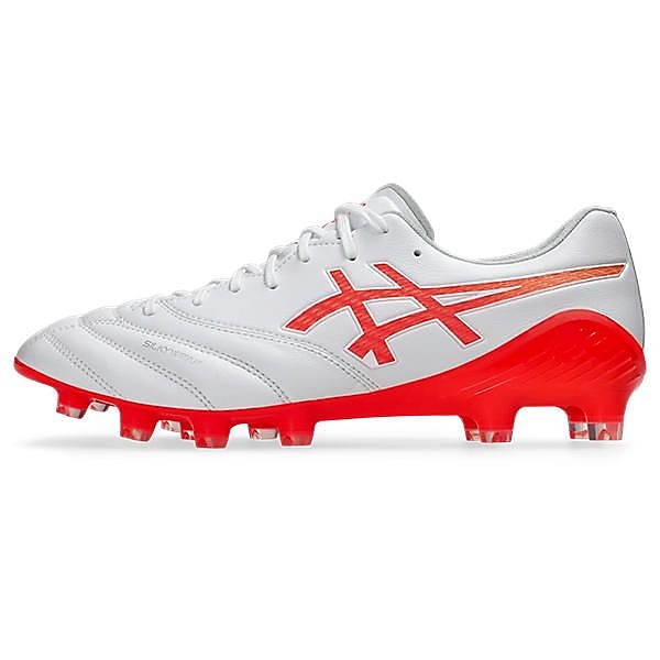アシックス サッカー スパイク DS LIGHT X-FLY 6 1101A076.101 メンズ WHITE/FLASH RED 送料無料_3
