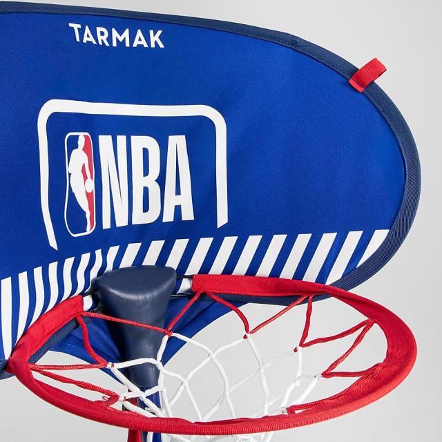 デカトロン 籠球 うしろ側ゲーム盤 手あそび Decathlonキッズバスケットボールフープ NBA 500 Easy RED BLU WHT 8734282 ジュニ...