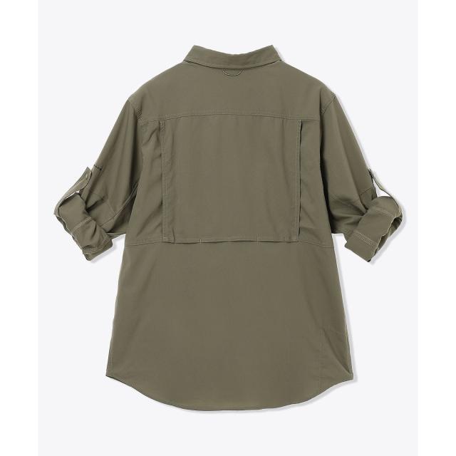 コロンビア トレッキング アウトドア 長袖シャツ シルバーリッジユーティリティIIロングスリーブシャツ AE3465-397 メンズ Stone Gr..._3