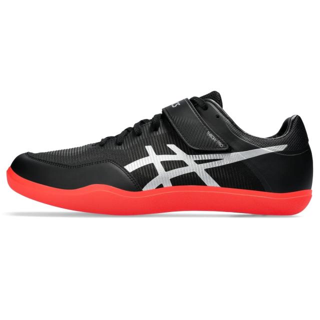 アシックス ランニング スパイク THROW PRO 3 1093A215.001 BLACK/PURE SILVER 送料無料_3