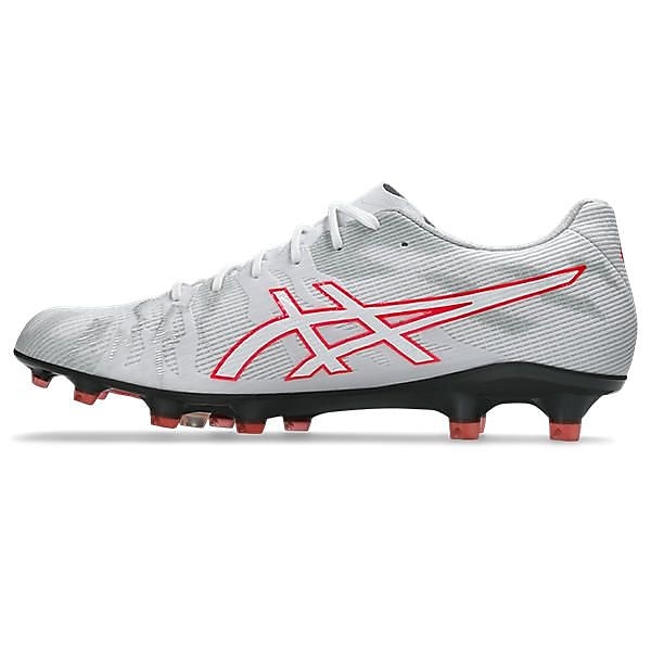 アシックス サッカー スパイク DS LIGHT ACROS PRO 3 1101A071.104 メンズ WHITE/FLASH RED 送料無料_4