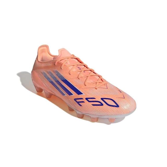 アディダス サッカー スパイク F50ELITEHG/AGJAPAN NMR15 JH7646 ビームオレンジ/ルシッドブルー/フットウェアホワイト 送料無料_4