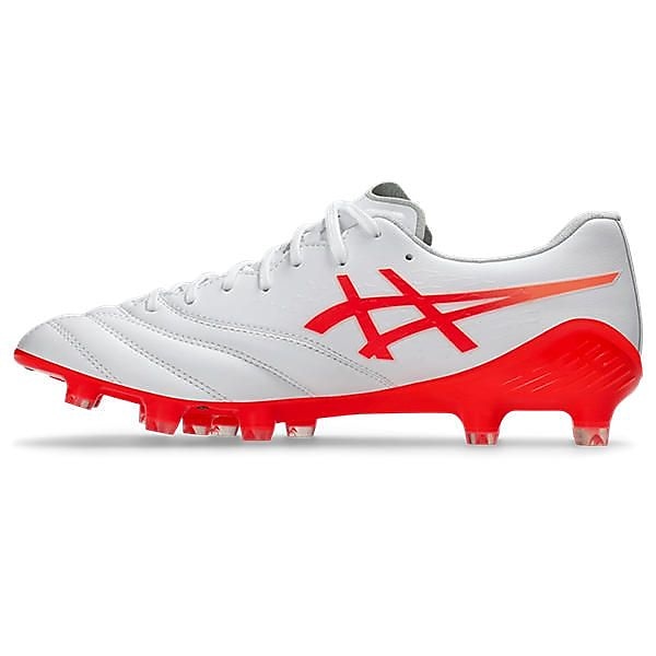 アシックス サッカー スパイク DS LIGHT X-FLY 6 1101A076.101 メンズ WHITE/FLASH RED 送料無料_4