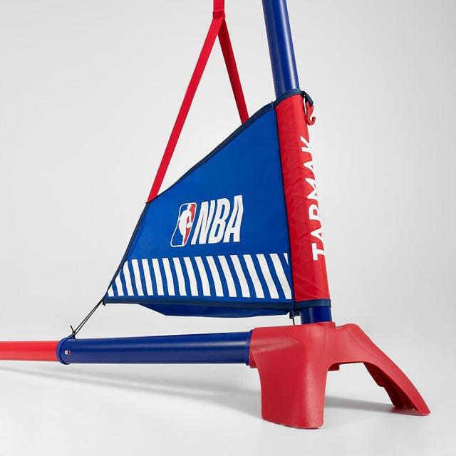 デカトロン 籠球 うしろ側ゲーム盤 手あそび Decathlonキッズバスケットボールフープ NBA 500 Easy RED BLU WHT 8734282 ジュニ...