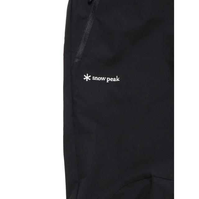 スノーピーク キャンプ用品 キャンピングアクセサリー STRETCH CLOTH PANTS L BLACK SPE-PA-23AU00104BK BLK 送料無料_4