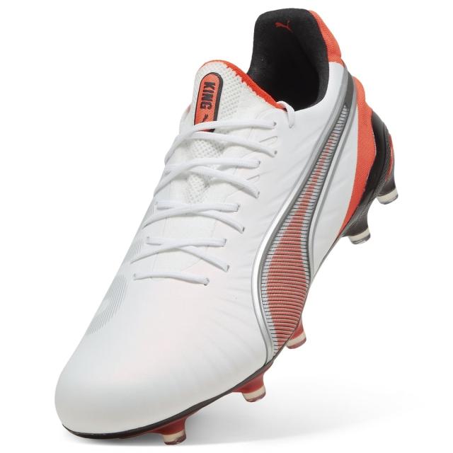 プーマ サッカー スパイク K) キング アルティメット FG/AG(LONG PIL 10882101 メンズ PUMA WHITE-PUMA SILVER-GLOWI 送料無料_5