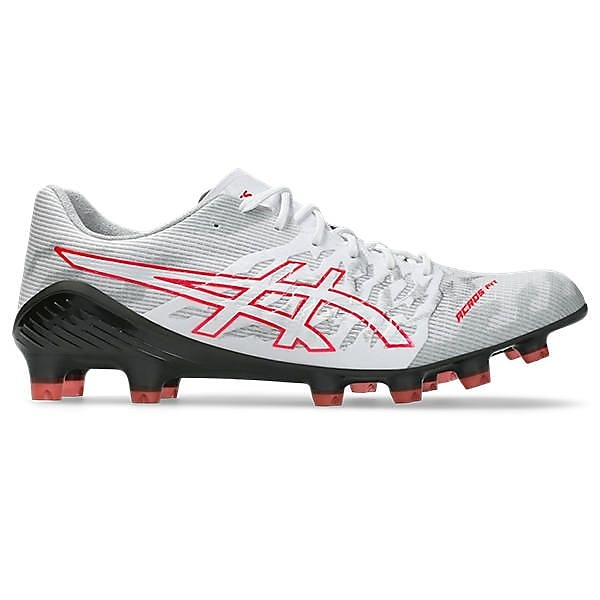 アシックス サッカー スパイク DS LIGHT ACROS 3 1101A070.104 メンズ WHITE/FLASH RED 送料無料_5