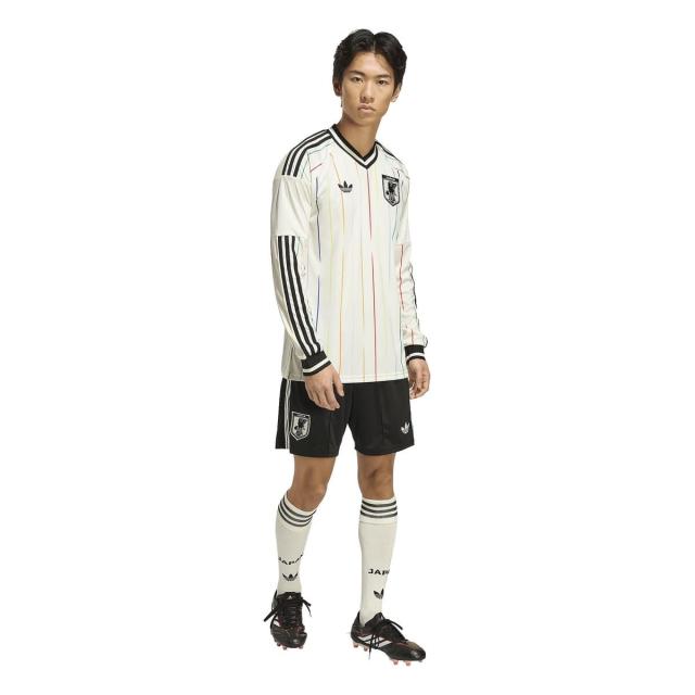 アディダス サッカー 日本代表 2026 サッカー日本代表 アウェイ レプリカ ユニフォーム LS NCX60 JZ9697 メンズ オフホワイト/ブラ..._5
