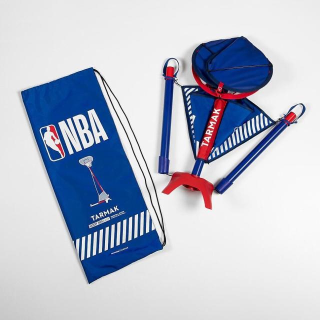 デカトロン 籠球 うしろ側ゲーム盤 手あそび Decathlonキッズバスケットボールフープ NBA 500 Easy RED BLU WHT 8734282 ジュニ...