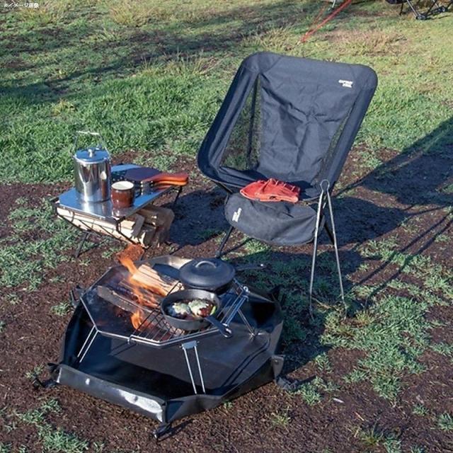 キャプテンスタッグ キャンプ用品 焚き火 オクタ ステンレス ファイアベース UG-0120 送料無料_5