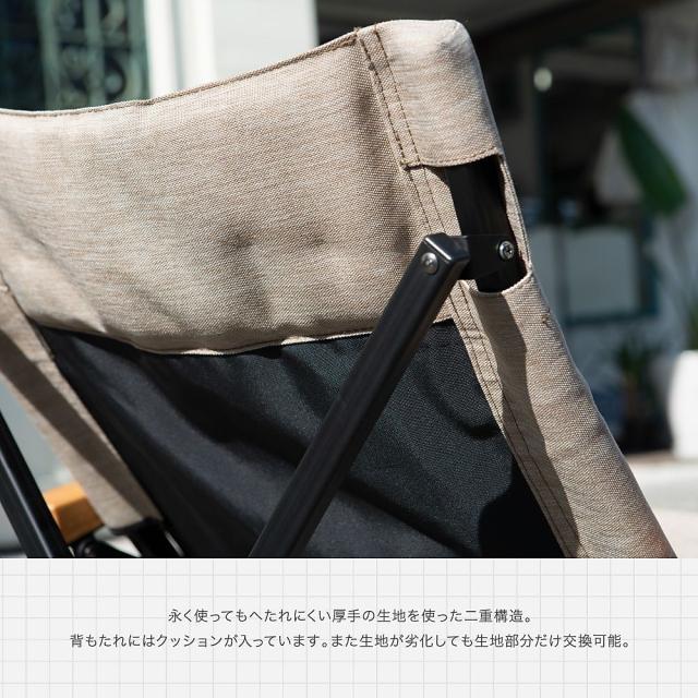 カマクラテンマク キャンプ用品 ソロチェア GL CHAIR DEEP SEA KTM-CHDS W 520 x D DEEP SEA 送料無料_6