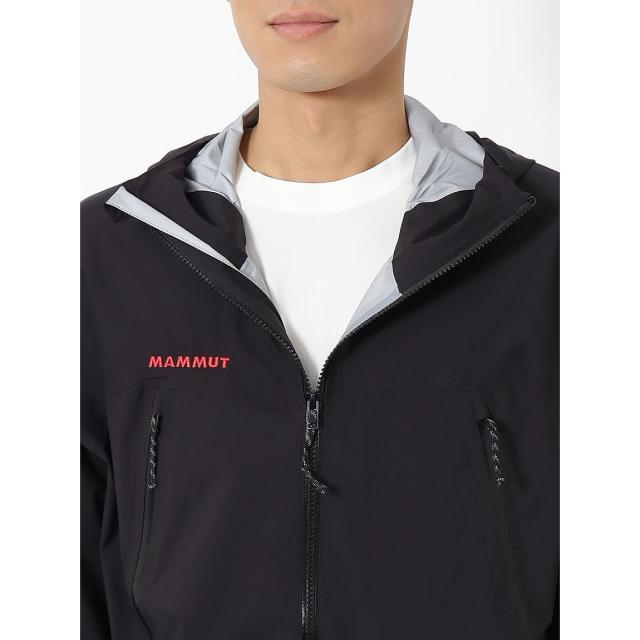 マムート トレッキング アウトドア 薄手ジャケット Masao Light 2.0 HS Hooded Jacket AF Men Classic 1010-32080-0001 メンズ blac..._6