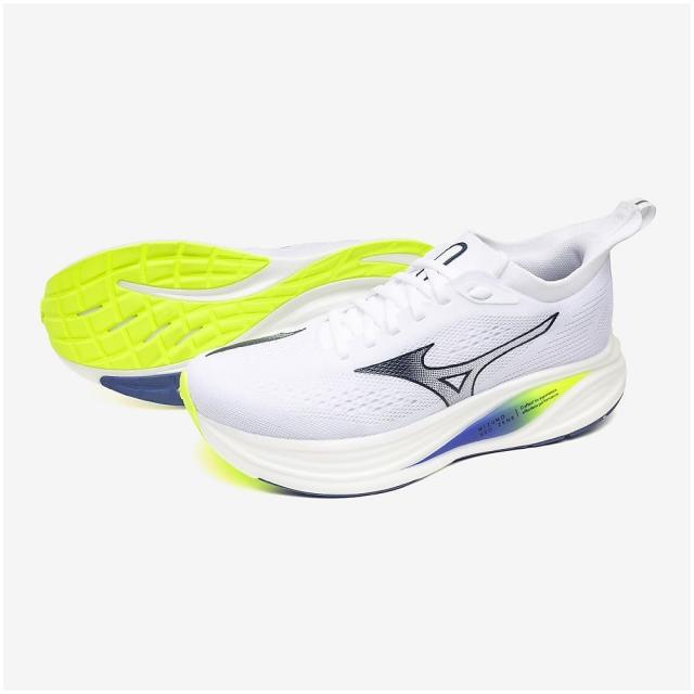 ミズノ ランニング メンズランニングシューズ MIZUNO NEO ZEN 2 J1GC268601 メンズ ホワイト×ブルー×イエロー 送料無料_6