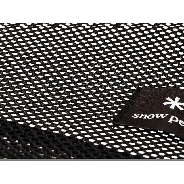 スノーピーク キャンプ用品 ベンチ メッシュFDベンチ ブラック LV-071M-BK ブラック 送料無料_6