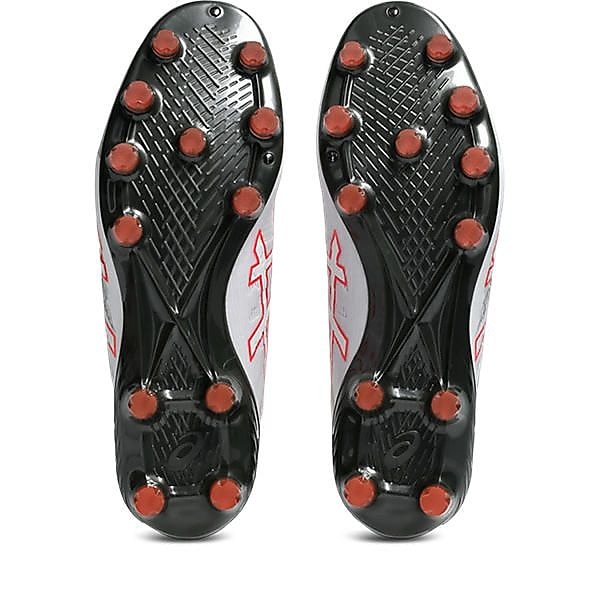 アシックス サッカー スパイク DS LIGHT ACROS 3 1101A070.104 メンズ WHITE/FLASH RED 送料無料_7