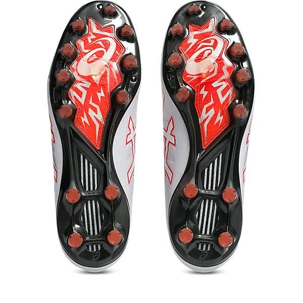 アシックス サッカー スパイク DS LIGHT ACROS PRO 3 1101A071.104 メンズ WHITE/FLASH RED 送料無料_7