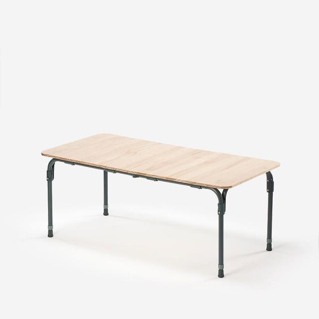 ケシュア キャンプ用品 ファミリーテーブル 折りたたみ木製テーブルBEG 8901542 BEG 送料無料