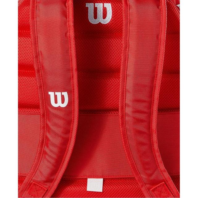 ウィルソン ラケットスポーツ バッグ ケース類 SUPER TOUR WILSON RED BACKPACK WR8036901001 Red 送料無料_9