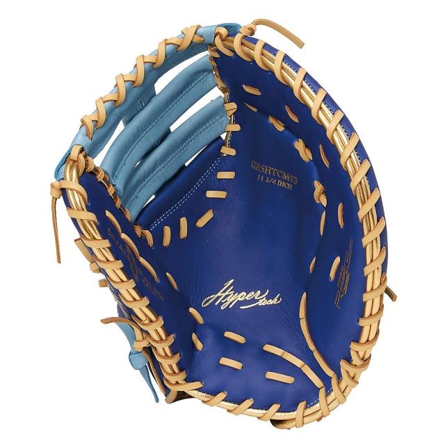 ローリングス 野球 軟式グローブ一般 軟式 HYPER TECH COLOR SYNC(ハイパーテックカラーシンク)M53 - インディゴ/サックス GR5HTCM5..._1