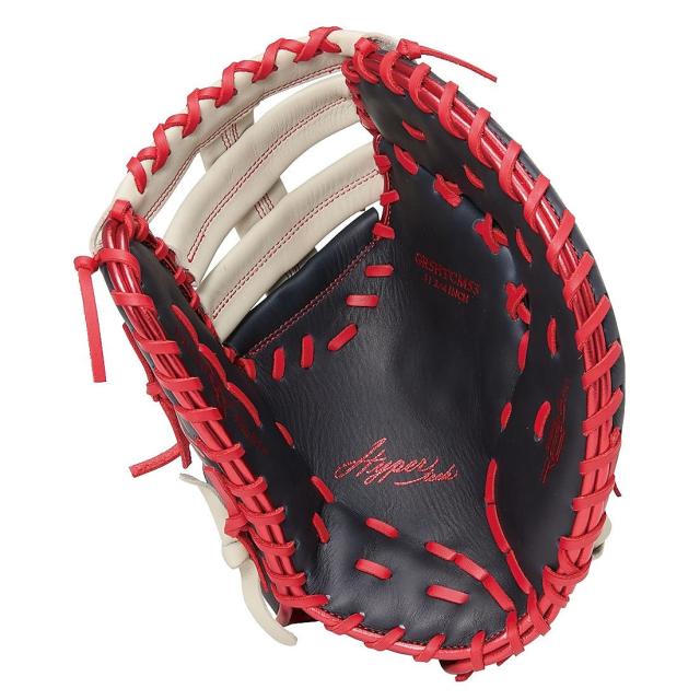 ローリングス 野球 軟式グローブ一般 軟式 HYPER TECH COLOR SYNC(ハイパーテックカラーシンク)M53 - ネイビー/Sグレー GR5HTCM53-N..._1