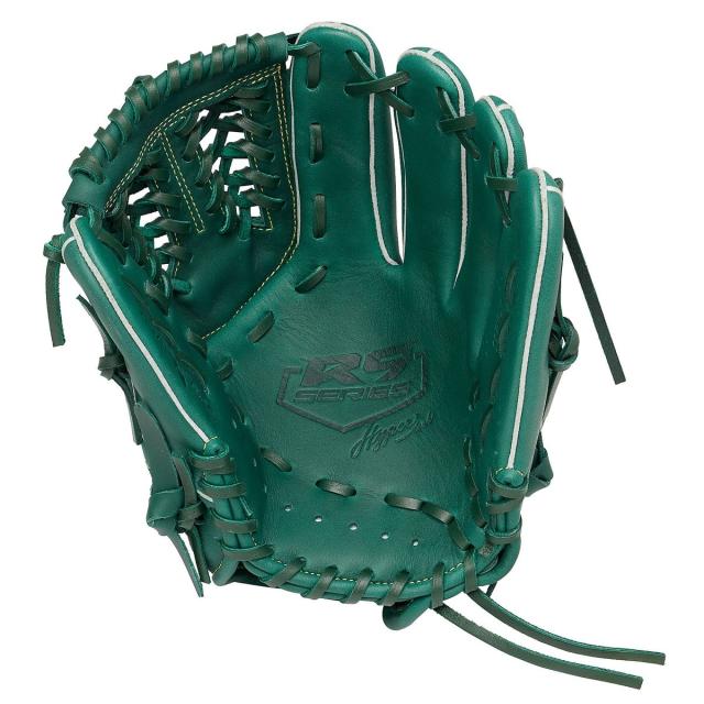 ローリングス 野球 少年軟式グローブ ジュニア軟式 HYPER TECH R9 SERIES(ハイパーテックアールナインシリーズ)N6L1-ダークグリーン...