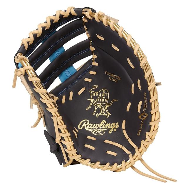 ローリングス 野球 ソフトボールグローブ一般 ソフト HOH DP COLORS(エイチオーエイチディーピーカラーズ)YZ6-ネイビー/サックス GS..._1