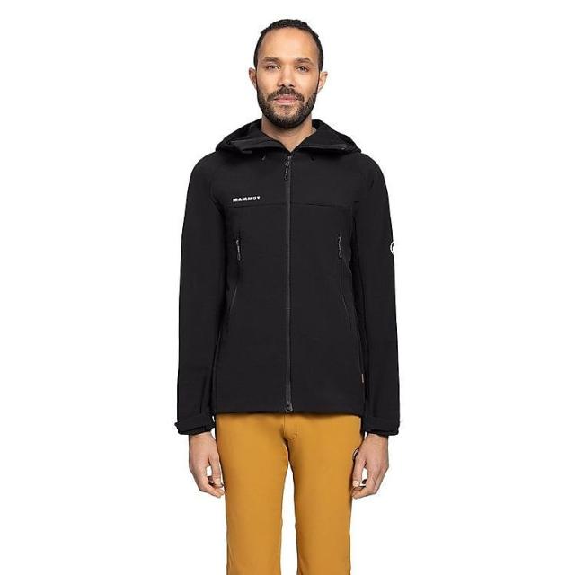マムート トレッキング アウトドア 薄手ジャケット WINTERFIELD SO HOODED JACKET AF MEN 1011-01970-0001 メンズ XL BLACK 送料無料_1