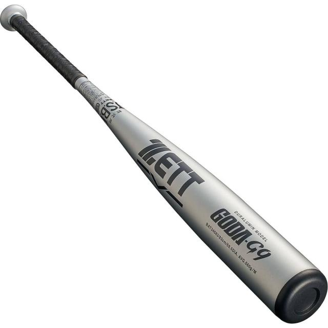ゼット 野球 軟式メタルバッド ナンシキアルミバット GODA-G9 * BAT34683-1300 シルバー 送料無料